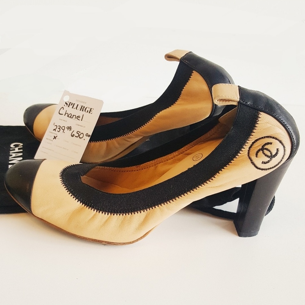 Chanel Spirit Pumps, Size 37.5